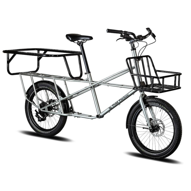 Vélo Cargo Le Petit Porteur Longtail Version EBR