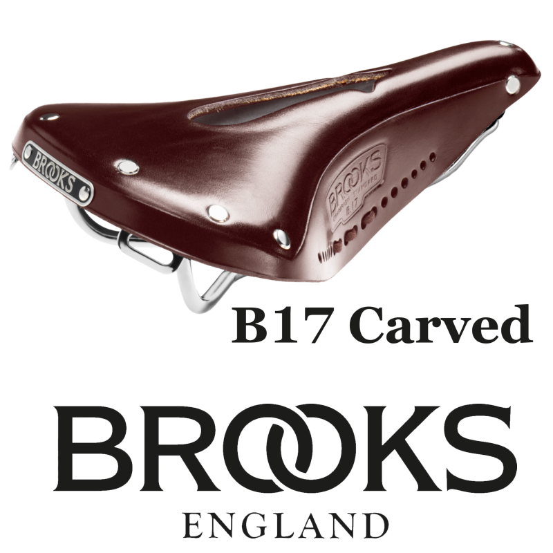 Brooks B17 Carved Brown
